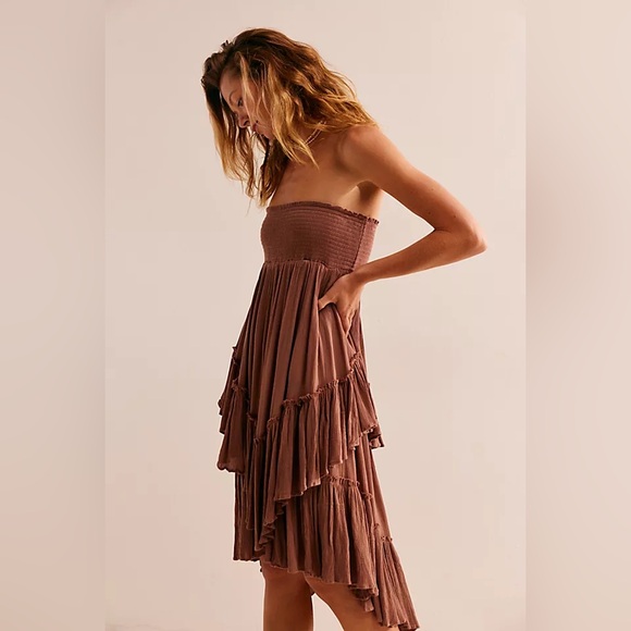 Free People The Convertible Skirt - Coffee Date - Picture 3 of 6